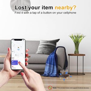 Smart GPS <b>Tracker</b> Locator 1.6mm Thin Rechargeable Plastic Air Tag Card <b>Wallet</b> IP67 Kid-Friendly Camera Alarm for Find My - Product Image 3