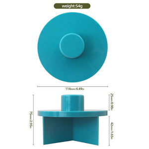 Coupe-gâteau/pizza/biscuits rond écologique personnalisable avec logo et options de couleur, en plastique de qualité alimentaire - Product Image 6
