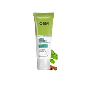โฟมล้างหน้า OEM Acne Gentle Cleansing Foam 100 มล. ช่วยกระชับรูขุมขน ควบคุมความมัน สำหรับผู้หญิง - Product Image 1
