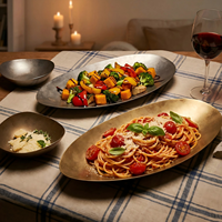 TESSWANG - Vajilla de Acero Inoxidable 304 de Diseño Ecológico para Restaurantes, Hoteles y Servicios de Catering, Venta al por Mayor