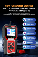 Escáner OBD2 Multifunción M601D, Diagnóstico Especializado de Sistema Completo, Herramienta de Escaneo de Diagnóstico con Más de 40000 Códigos para Automóviles Mercedes-Benz