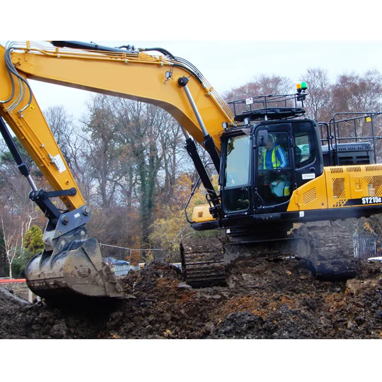 China Best Selling Heavy Equipment 40Ton Crawler Excavator Digging Machine SY415H