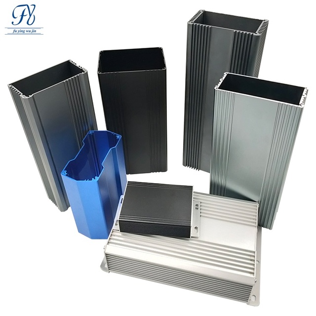 FUYING FY200 OEM Aluminum Alloy Customized 160*125*51mm Waterproof IP65 Heat Dissipation Extruded Outdoor Electronic Enclosure