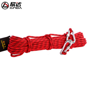 Corde d'escalade Xinda 8 mm pour extérieur, 10-100 m, corde de sécurité durable pour la randonnée, le sauvetage et la survie - Product Image 3
