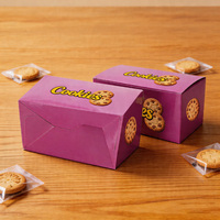 Boîte à gâteau pliable en promotion, boîte d'emballage pour brownie, boîte d'emballage pour gâteau