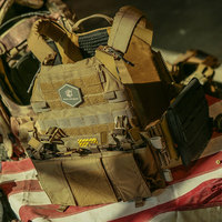 Gilet tactique modulaire Emersongear en nylon Cordura 500D à libération rapide, porte-plaques de combat Molle