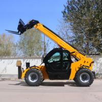 Promotion : Chargeur télescopique KL5010T, capacité de charge 5000 kg, moteur YCD4J22T Tier II, pour le manutention de marchandises en port et en entrepôt