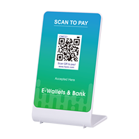 Générateur de Code QR F91 Terminal de paiement de Code QR dynamique Affichage de Code QR dynamique avec boîte sonore de haut-parleur vocal