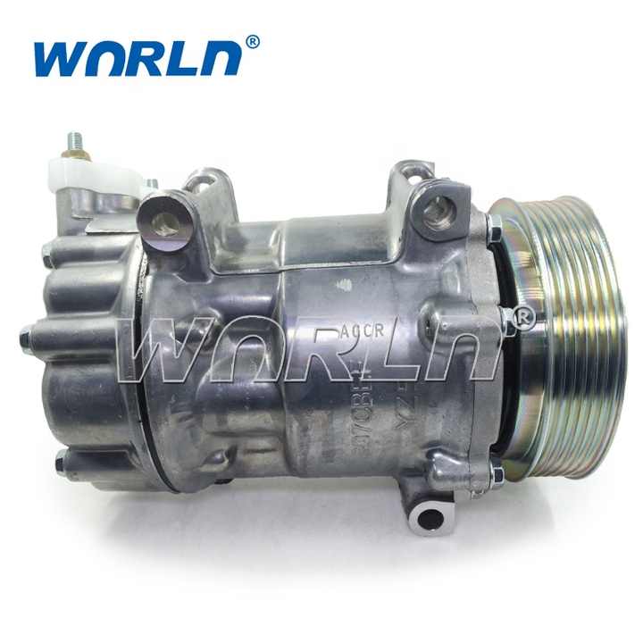 プジョー シトロエン エアコンコンプレッサー 207 206 307 308