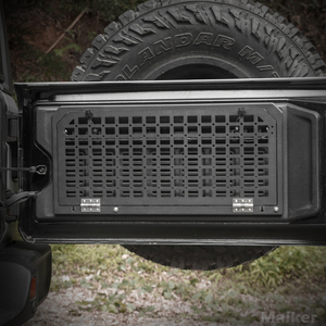 Tailgate Table for <strong>Jeep</strong> Wrangler JK JL Accessories Rear Foldable <strong>Cargo</strong> Shelf for <strong>Jeep</strong> Tactical Molle Panel - Product Image 2