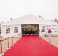 20x30m 20x35m entrepôt blanc événement tente plancher fête de mariage tente d'urgence station décorations extérieures tente pop up