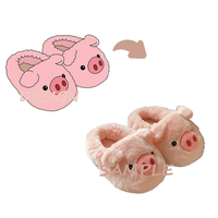 Pas de quantité minimale de commande, pantoufles personnalisées en peluche fabriquées par des fabricants avec plus de dix ans d'expérience