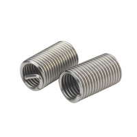 High-Temperature Resistant Stainless Steel Metric Fine Thread Fully Threaded Wire Thread Insert-ISO Standard for Heavy Industry