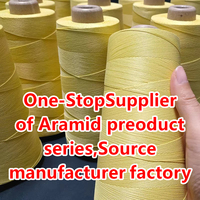 Fil d'aramide Kevlar Nomex FR résistant aux perforations pour tissu en aramide, fibres d'aramide, tissu ignifuge haute température 275 g/m²