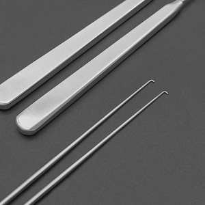Stainless steel ear cleaning hook, fine ear hook for <b>removing</b> earwax, ear stones, cleaning ears, <b>removing</b> hard earwax, - Product Image 1