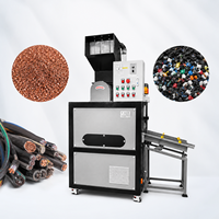 Machine de recyclage automatique de fil de cuivre usagé, granulateur de câbles métalliques, machine à granulés de cuivre, vente chaude