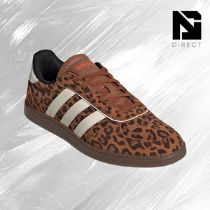 Adidas Breaknet Sleek Leopard Dusky Bronze Zapatillas de skate para mujer con cordones y punta redonda estilo primavera - Product Image 2