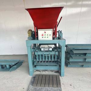 Hot Selling 4-35A Hopper Cement Block Molding and Cement Concrete Block Manufacturing Machine <b>Brick</b> <b>Making</b> <b>Machinery</b> - Product Image 4