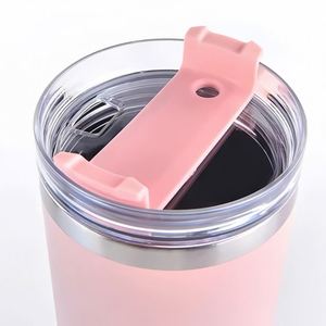 Vaso Personalizado con Asa y Pajita de 40oz, Tapa de 3 Posiciones, Compatible con Portavasos, para Viajes, Aislado, de Acero Inoxidable, Libre de BPA - Product Image 4