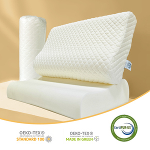 Sẵn Sàng Để Tàu <span class=keywords><strong>Dual</strong></span>-Sử Dụng Dày Giường Gối Cứu Trợ Áp Lực Địa Phương Kho Cổ Tử Cung Bộ Nhớ Bọt Gối Cho Giấc Ngủ Cổ Hỗ Trợ - Product Image 2