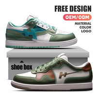 Chaussures de sport décontractées pour hommes de haute qualité, personnalisées, dessus en cuir véritable, semelle intermédiaire en caoutchouc, semelle extérieure en PU, doublure en coton, vente en gros, marque privée