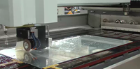 Machine de gravure sur verre CNC automatique, état neuf, avec moteur PLC et pompe pour usine de fabrication et construction