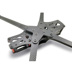 Kit de Marco de Quadcopter de Fibra de Carbono RC de 7 Pulgadas y 315 mm con Brazo de 5,5 mm para Modelos de Drones de Carreras FPV Freestyle APEX RC - Product Image 1