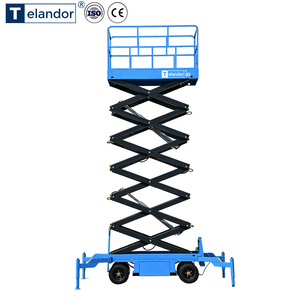 Plataforma Elevadora de Tijera Móvil de 8m y 1000kg para Reparación de Alumbrado Público, Entrega Rápida - Product Image 6