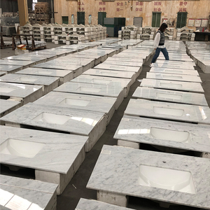 Dalles de marbre blanc de Carrare modernes en gros pour villas, halls d'hôtels, salles de bain, comptoirs de cuisine et plus encore - Product Image 1