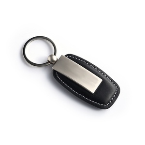 Llavero de Lujo de Alta Calidad con Logotipo Personalizado en 3D, Esponja Sólida, Metal, Cuero PU, para Marca de Auto - Product Image 1