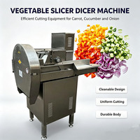 Industriële automatische groentesnijmachine, hoge snelheid groentesnijder, -dicer en -versnipperaar voor restaurants en voedingsfabrieken