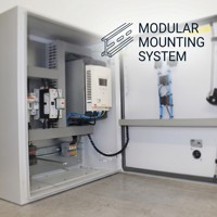 Armoire de commande VFD pour ventilateur CVC et système de refroidissement, triphasé 415V 30kW 45kW 55kW, économie d'énergie