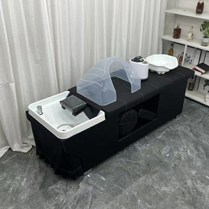 Nouveau design Thai vapeur bol eau thérapie noir <span class=keywords><strong>Massage</strong></span> shampooing lit vapeur et luminothérapie Headspa shampooing couvre-lit - Product Image 5