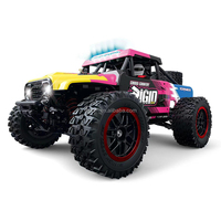 C8805 Thunder God Véhicule RC tout-terrain brushless à l'échelle 1/16, 70 km/h, haute vitesse, 4x4, camion d'escalade avec éclairage, en métal, prêt à l'emploi