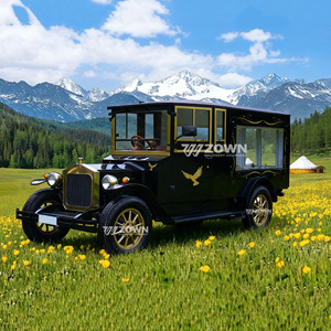 Cercueil mobile vintage distinctif et sophistiqué pour solutions exclusives de transport funéraire lors de cérémonies commémoratives - Product Image 4