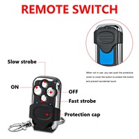 Kit de Cableado para Barra de Luces LED, 2 Cables, Control Remoto Inalámbrico, Cable de Núcleo de 18AWG, Aislamiento de Goma/PVC para Autos y Maquinaria