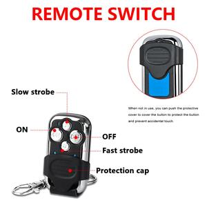 Kit Kabel Lampu LED 2 Jalur dengan Remote Kontrol Nirkabel, Kabel Inti 18AWG Berisolasi Karet untuk Mobil & Mesin - Product Image 6