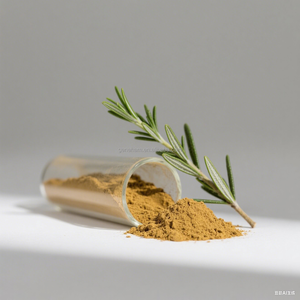 Pengiriman cepat 3% asam Carnosic organik Food Grade kosmetik bubuk ekstrak Rosemary dalam kaleng botol atau kemasan Drum - Product Image 1