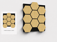 Panneau acoustique moderne en MDF à lattes de bois avec une réduction sonore élevée pour la chambre à coucher, l'école, le bureau, l'hôtel, la décoration intérieure