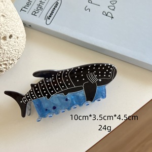 New Plastic Marine Animal Hair Claw Clips Cute Octopus & Crab Shark Accessories Personalized Eco-Friendly for Girls - Product Image 3