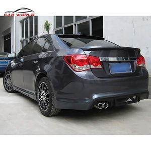 Korea Style <b>Car</b> Body Kits Rear <b>Diffuser</b> Lip for 2014-2017 ABS Front Lip Side Skirts New Glue Install Screw-On - Product Image 6
