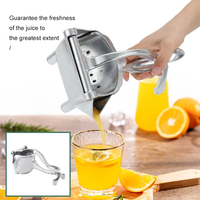 Presse-agrumes manuel en aluminium durable pour fruits et légumes, idéal pour citrons et oranges – Vente en gros