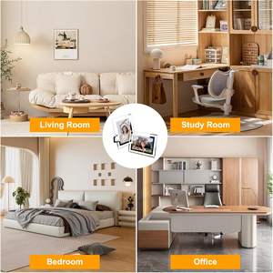 Cadre photo en verre 8x10, 5x7, 8x10, A3, A4, cadre photo en verre cristal personnalisé pour table, miroir, cadeau, décoration de la maison - Product Image 4