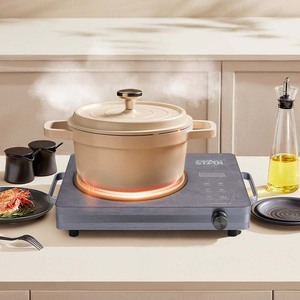 เตาไฟฟ้าเซรามิก Winning Star Home Smart Touch 2000W กำลังไฟสูง ทนความร้อนสูง แผงคริสตัลสีดำขัดเงา - Product Image 3