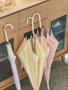 <span class=keywords><strong>Parapluie</strong></span> coréen automatique à pétales, grande taille, double usage (soleil/pluie), pour femme, renforcé, résistant au vent, portable, haute qualité - Product Image 2