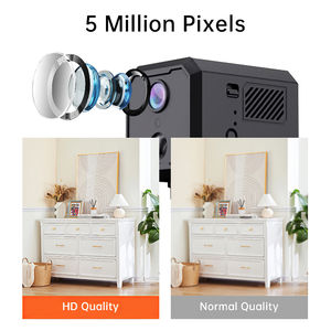 Tuya cámara inalámbrica Wifi 5MP alimentado por batería Micro Cámara IR visión nocturna Pan 330 ° <span class=keywords><strong>Mini</strong></span> Cámara Wifi Cámara - Product Image 3