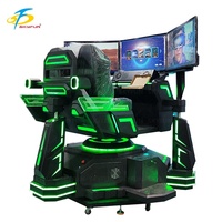 Simulador de Carreras Triaxial de 3 Grados de Libertad y 3 Pantallas, Equipo de Movimiento Dinámico para Arcade, Simulador de Conducción para Centro de Juegos Arcade