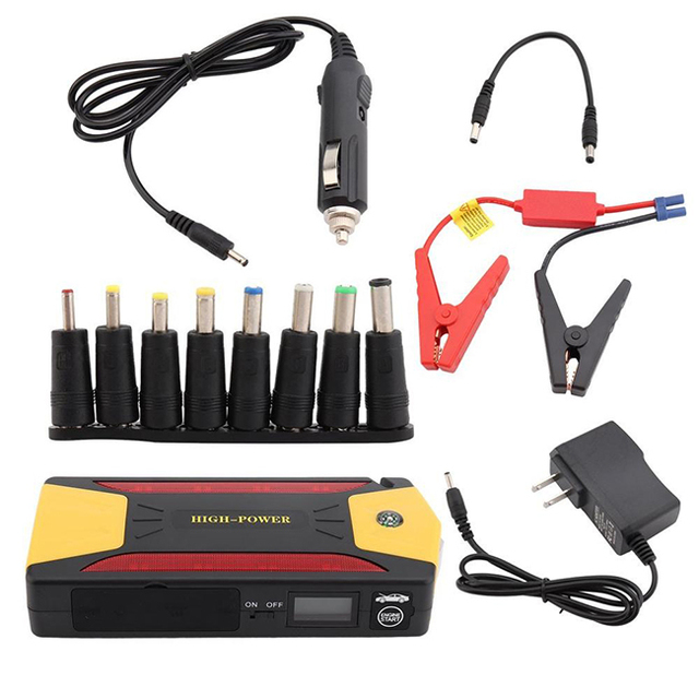 Portable 400a Usb Car Auto Jump Starter Powerbank Rechargeable Jumpstarter Car Battery Booster Charger Jump Starter