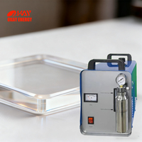 Tragbare Oxy hydrogen Flame Plexiglas platte Polierer Acryl Polier maschine