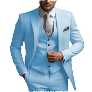 slim fit dress slacks ST Cassy Men's gray grid suit graduation gown Prom Suit Classic Black – ST  Cassy Company Limited